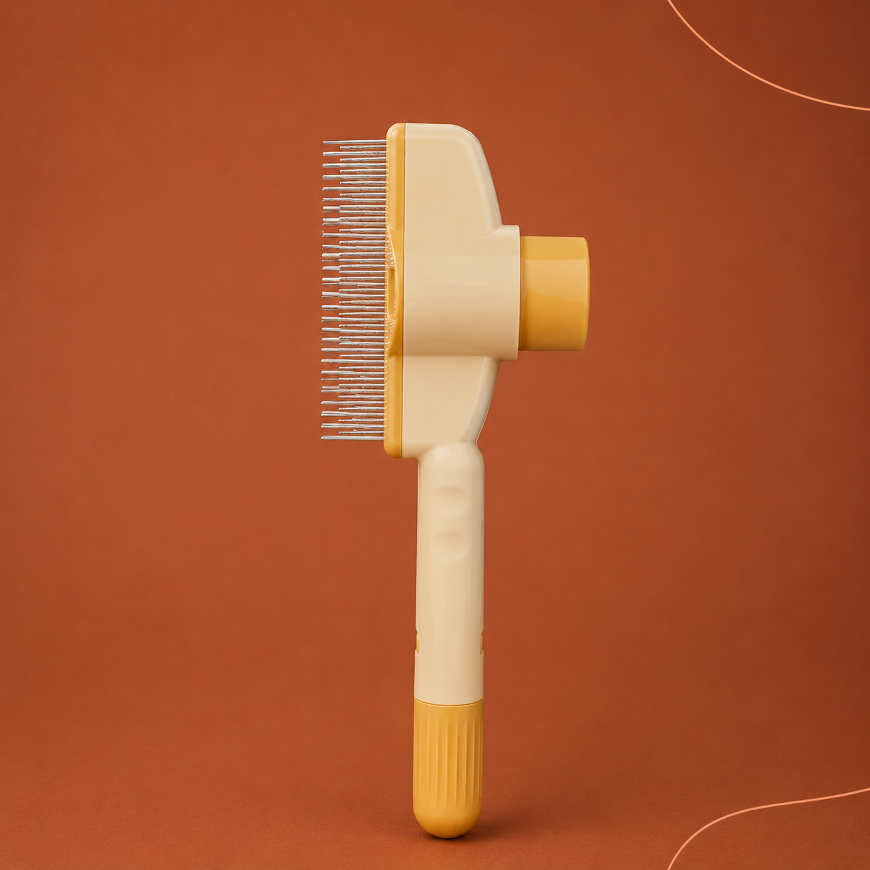 Brosse Toilettage Anti-Poils pour chien — résultat avant après