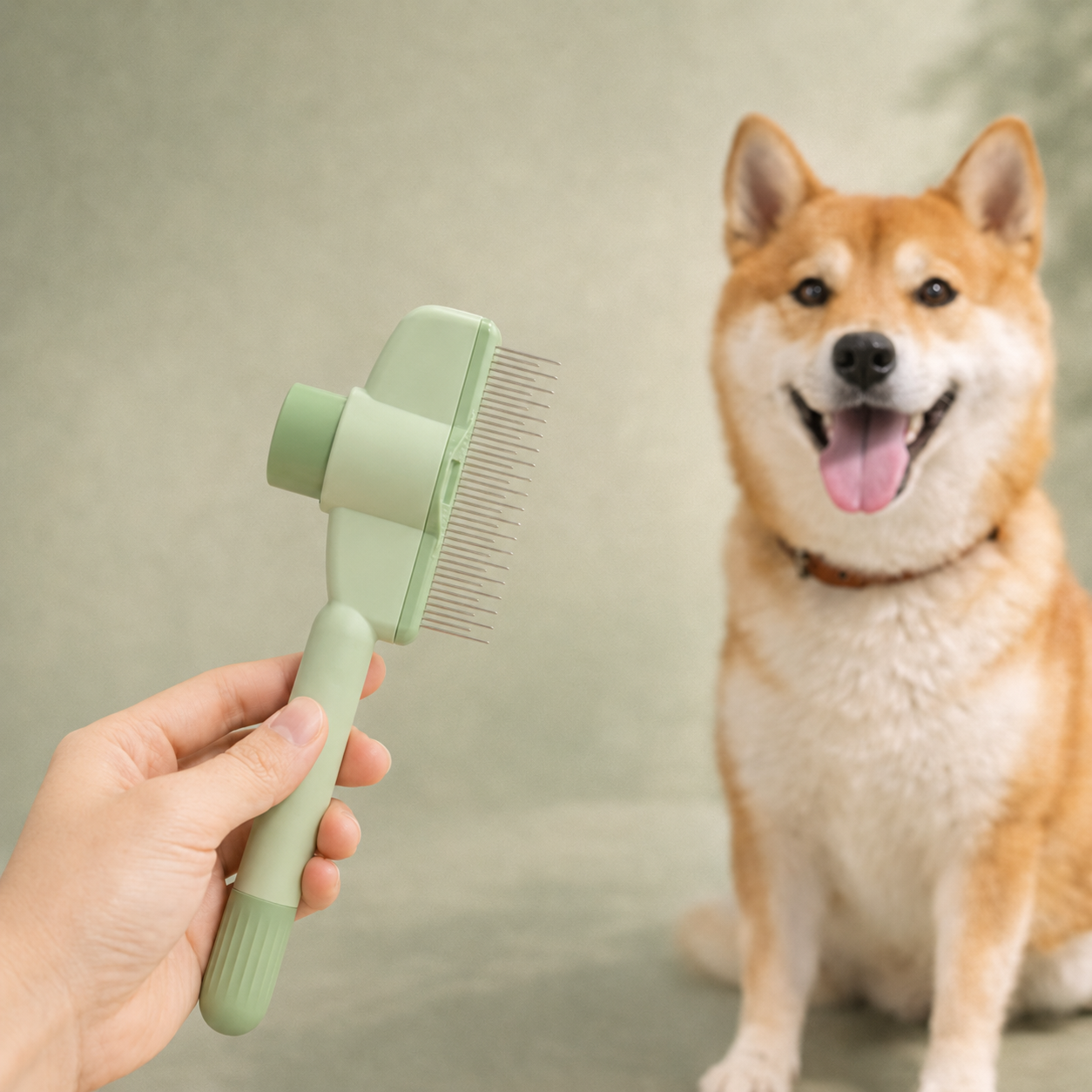 Brosse Toilettage Anti-Poils pour chien — vue principale CozyCanin