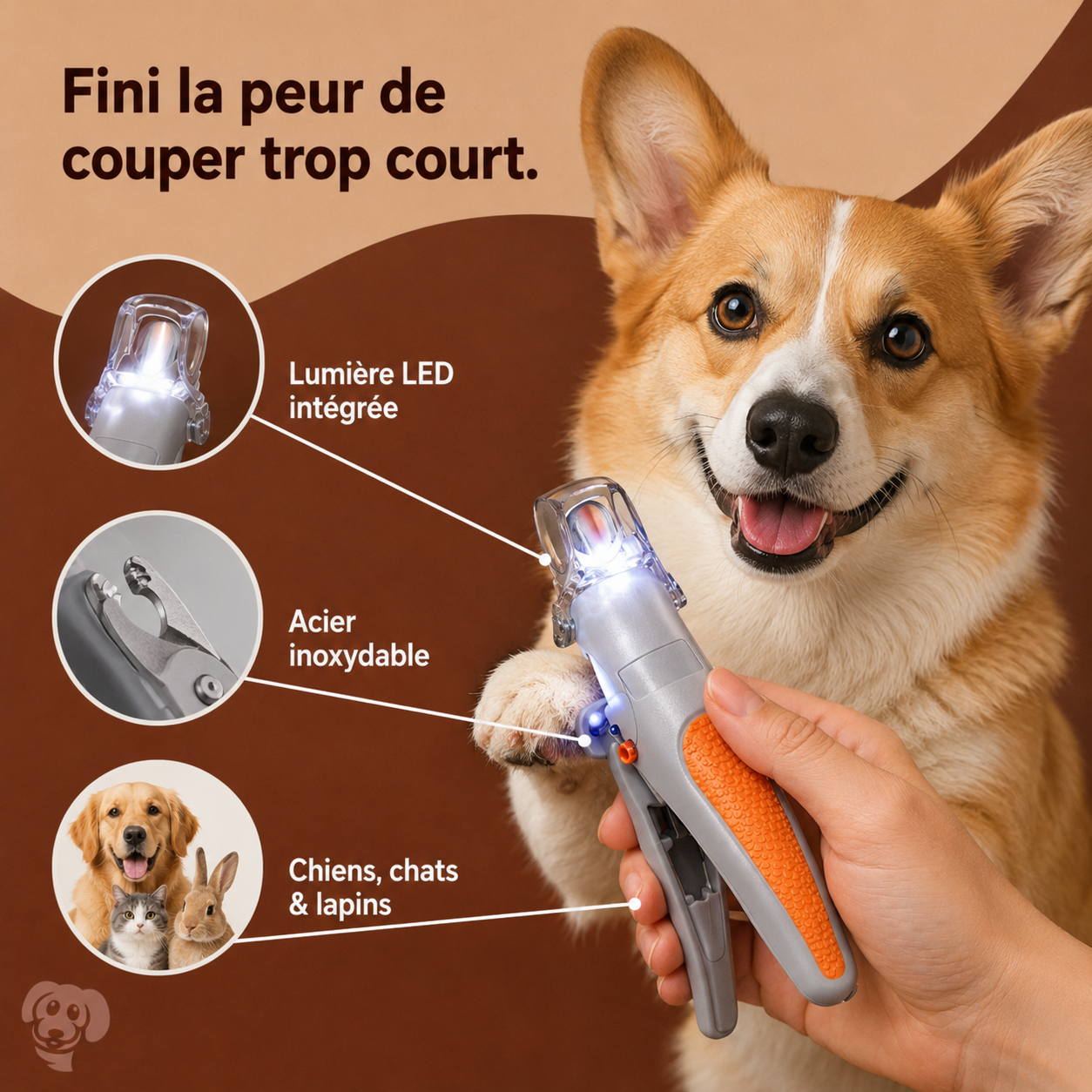 Coupe-Ongles LED