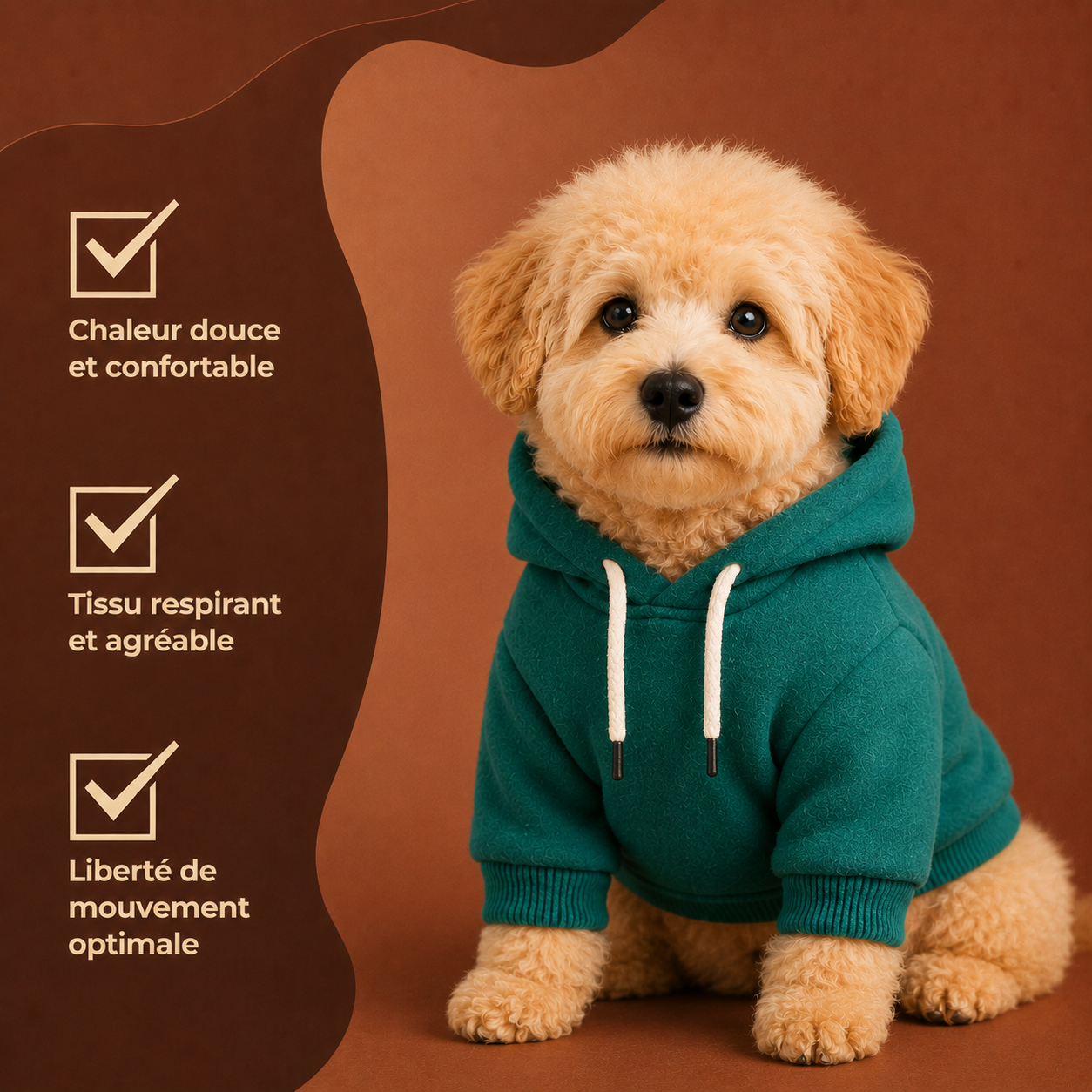 Hoodie Polaire