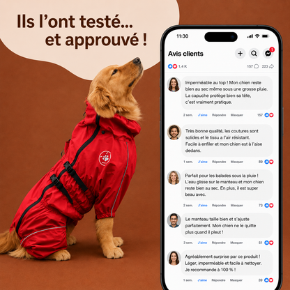 Imperméable Ajustable