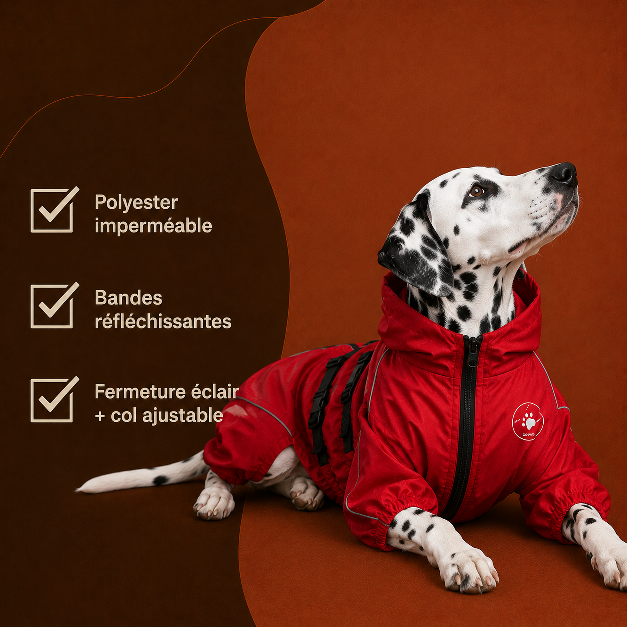 Imperméable Ajustable