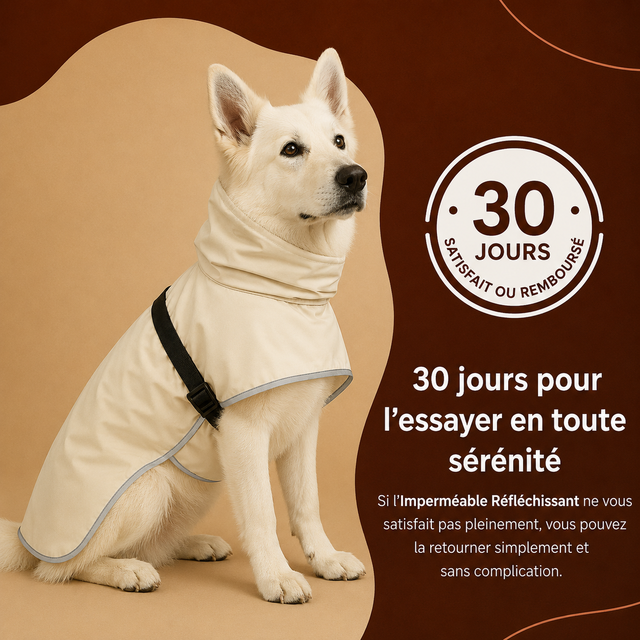 Imperméable Réfléchissant