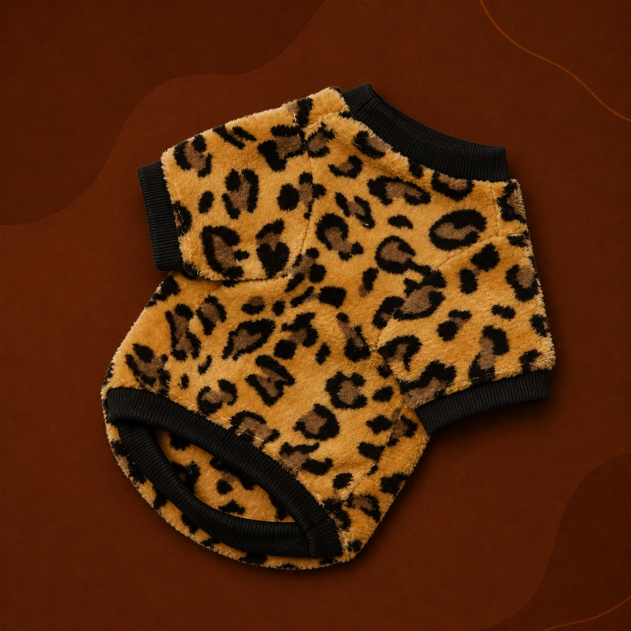 Pull Léopard Flanelle