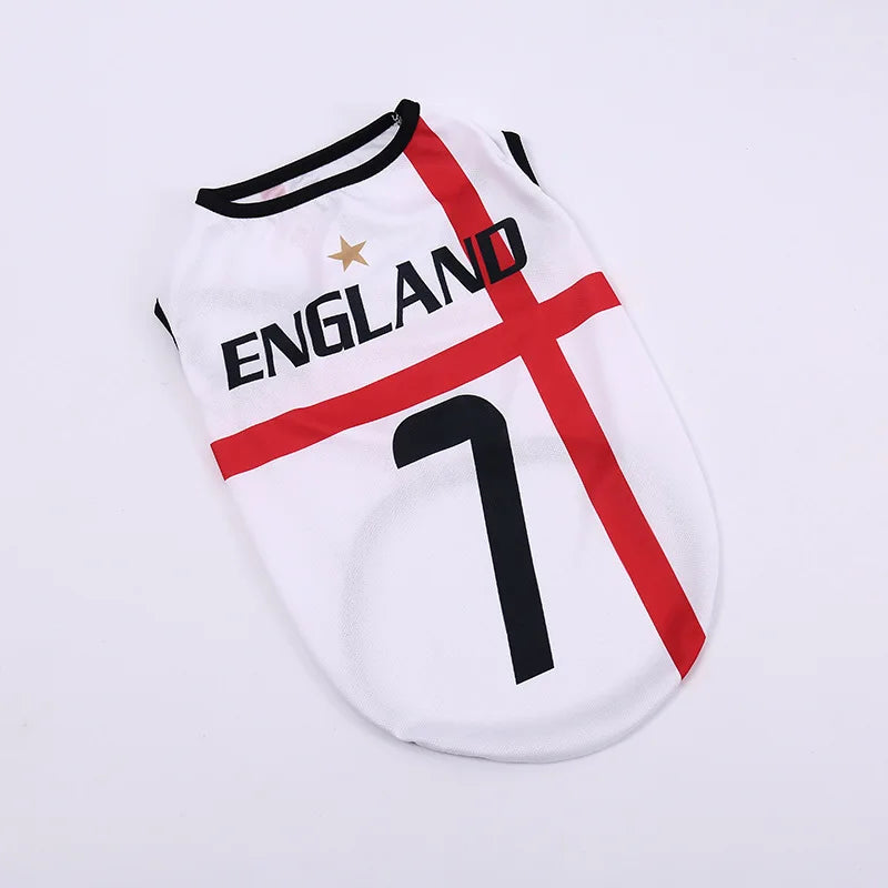 Maillot de foot pour chien — guide des tailles CozyCanin