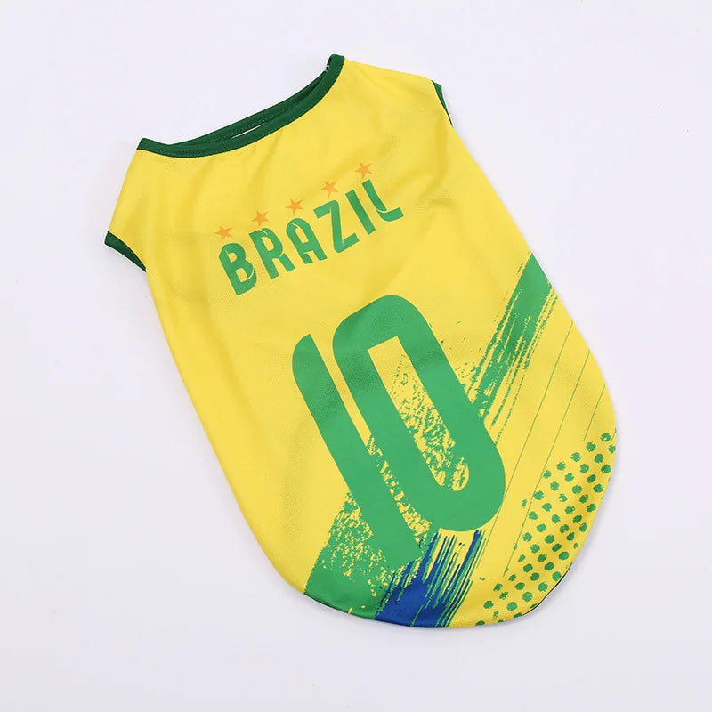 Maillot de foot pour chien — confort et style FIFA 2026